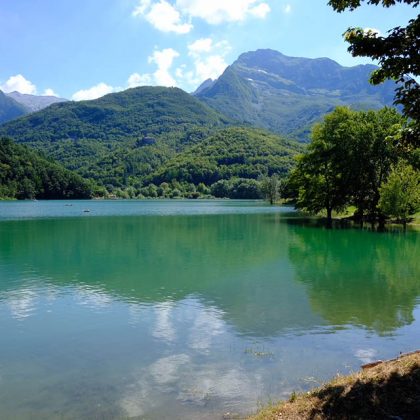 trail apuane lago minucciano