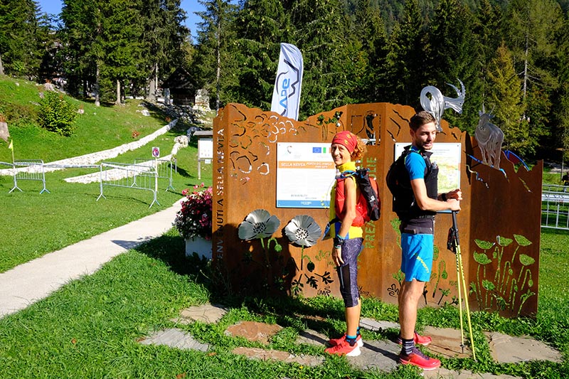 pre-gara Giulia e Alessio